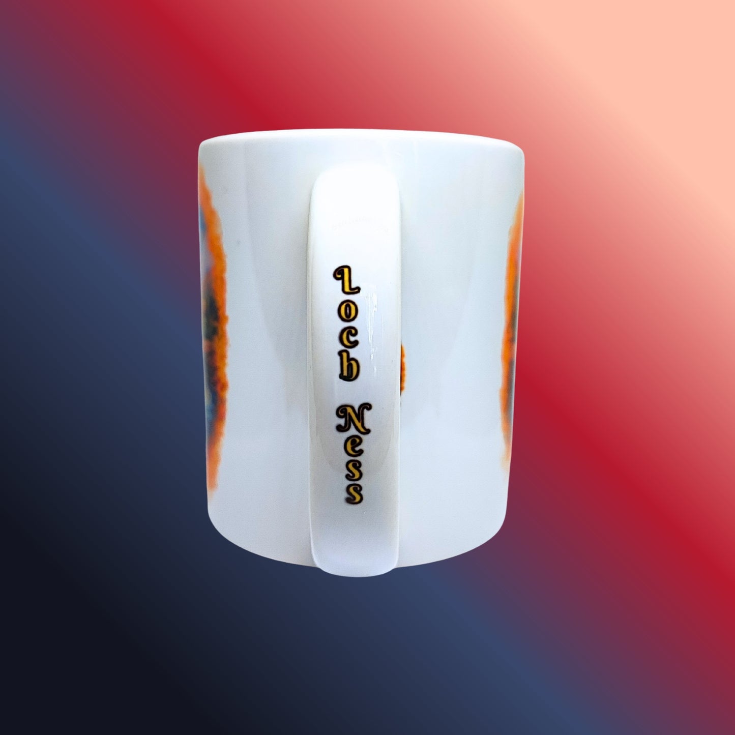 Adorable "I Am Just Shy" Loch Ness Monster Mug