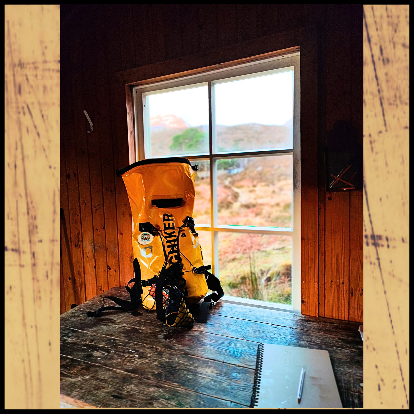 100% Waterproof Adventure Backpack Yellow – Built for the Wild