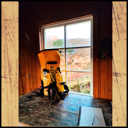 100% Waterproof Adventure Backpack Yellow – Built for the Wild
