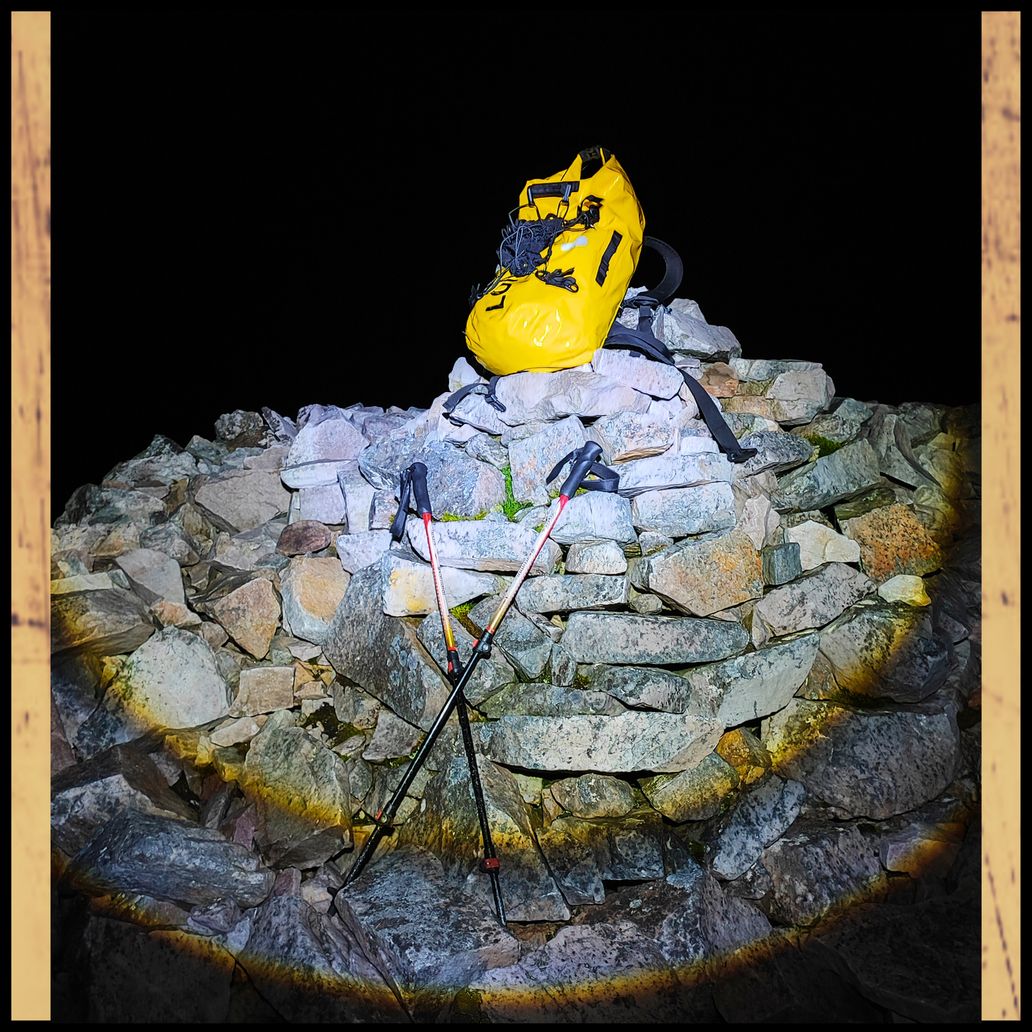 100% Waterproof Adventure Backpack Yellow – Built for the Wild
