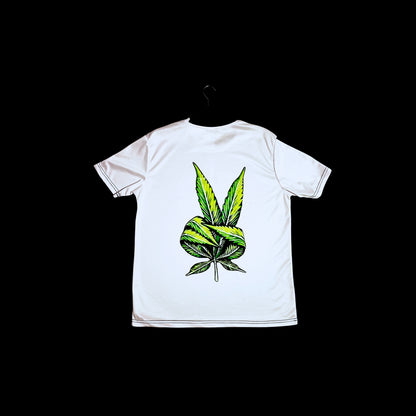 Munro Mental “Breathe Free” t-shirt – detail of back print