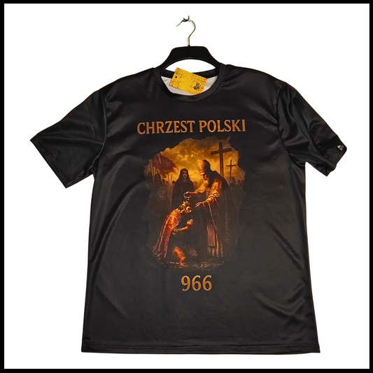 Munro Mental “Chrzest Polski 966” t-shirt – front view
