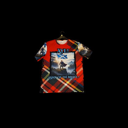Munro Mental “The Brave One” T-shirt – detail front view