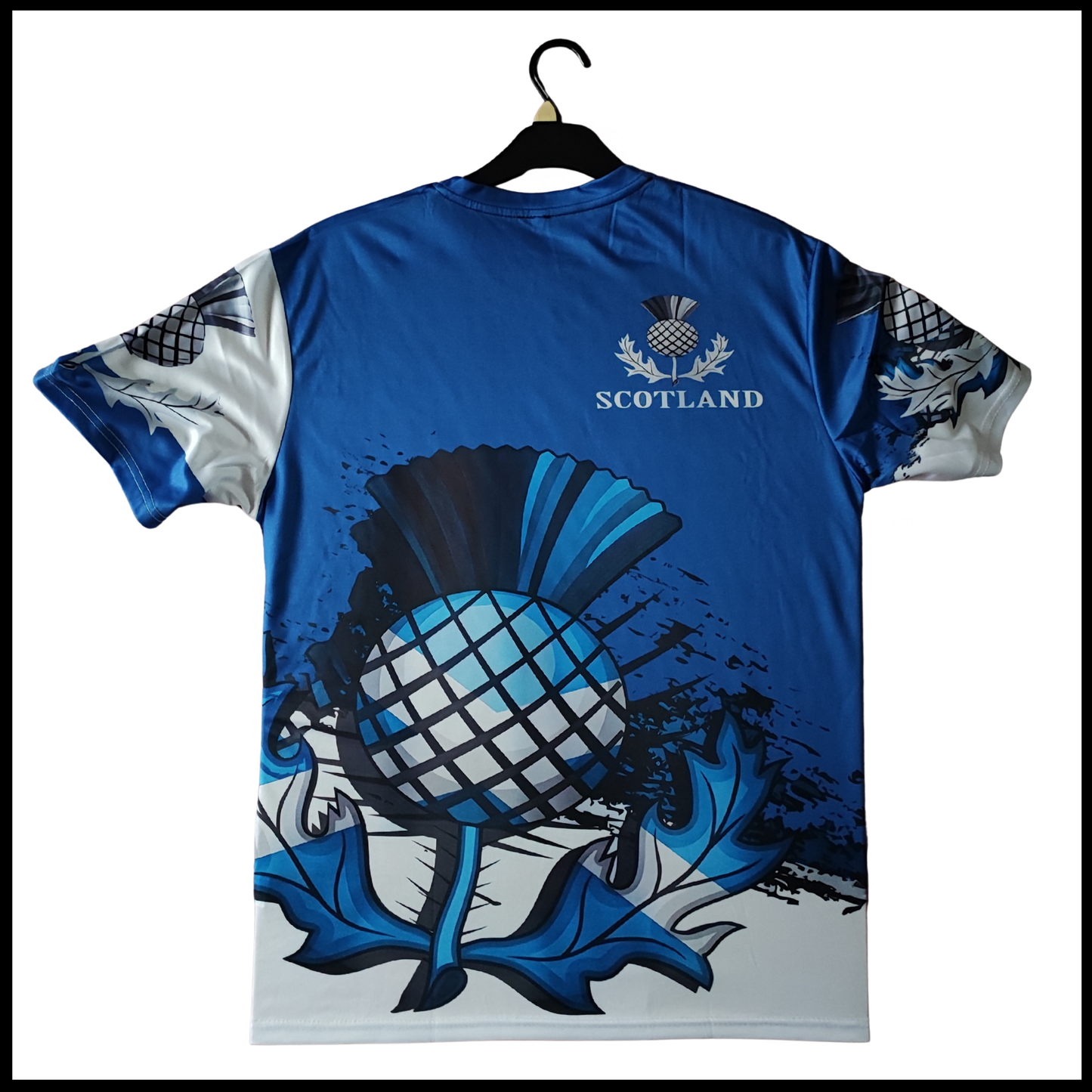 Munro Mental “The Thistle Guard” t-shirt – back view
