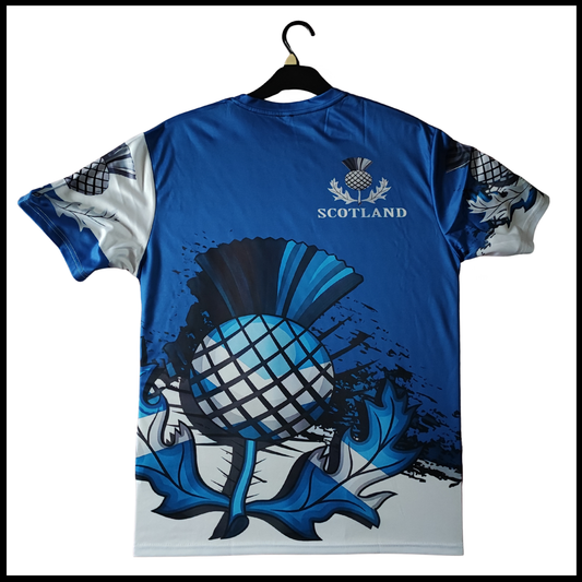 Munro Mental “The Thistle Guard” t-shirt – back view
