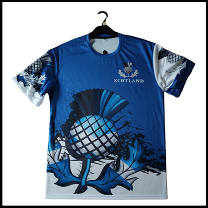 Munro Mental “The Thistle Guard” t-shirt – front view
