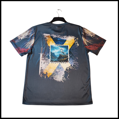 Munro Mental “Unchained Unicorn” t-shirt – back view
