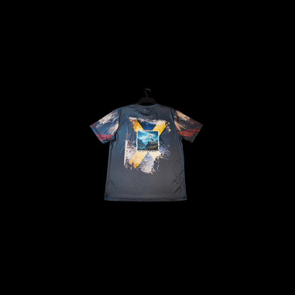 Munro Mental “Unchained Unicorn” t-shirt – detail of back print