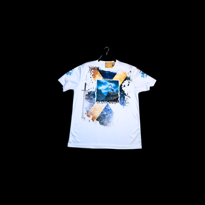Munro Mental “Unicorn of the North” t-shirt – detail of front print
