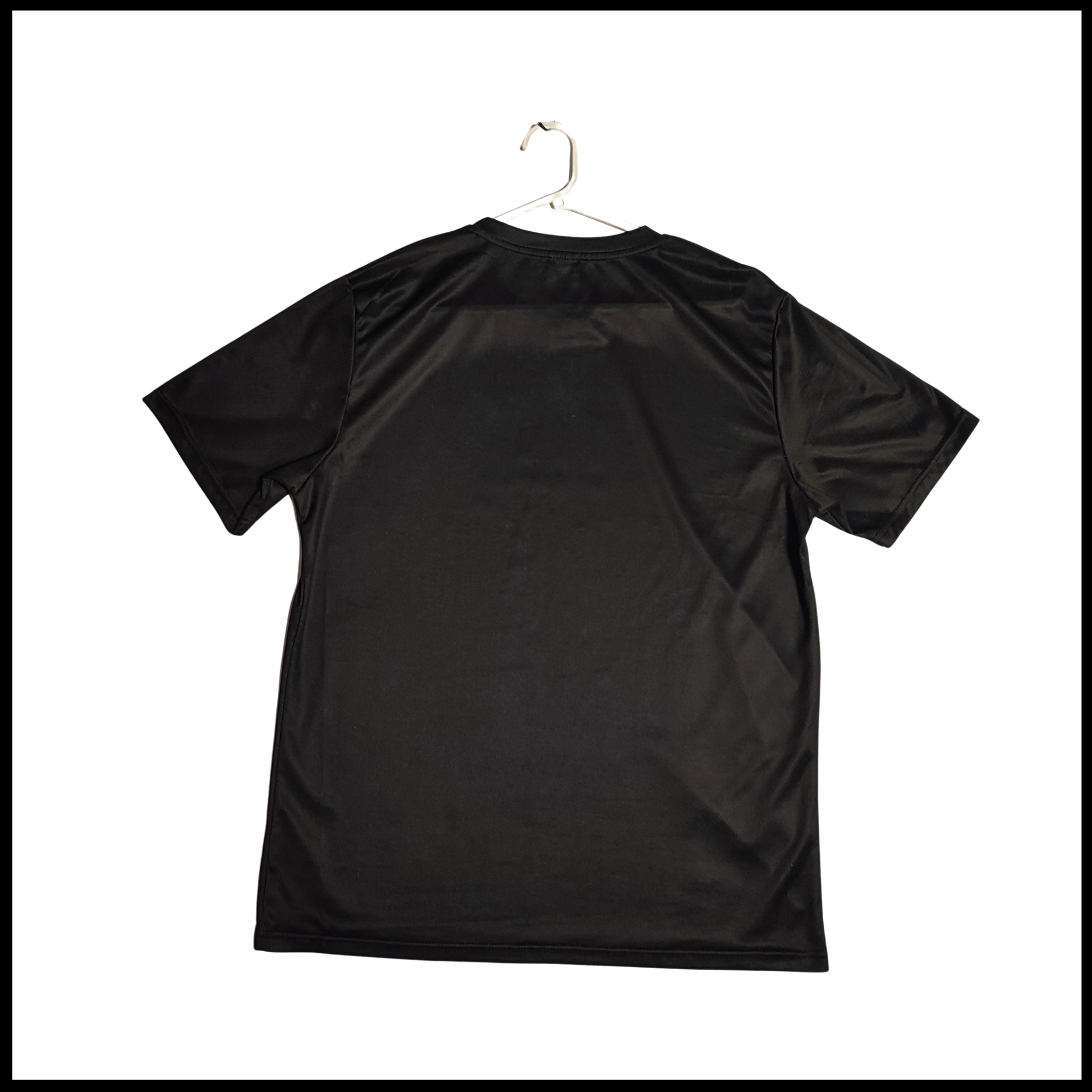 Wolf Within t-shirt plain black back view